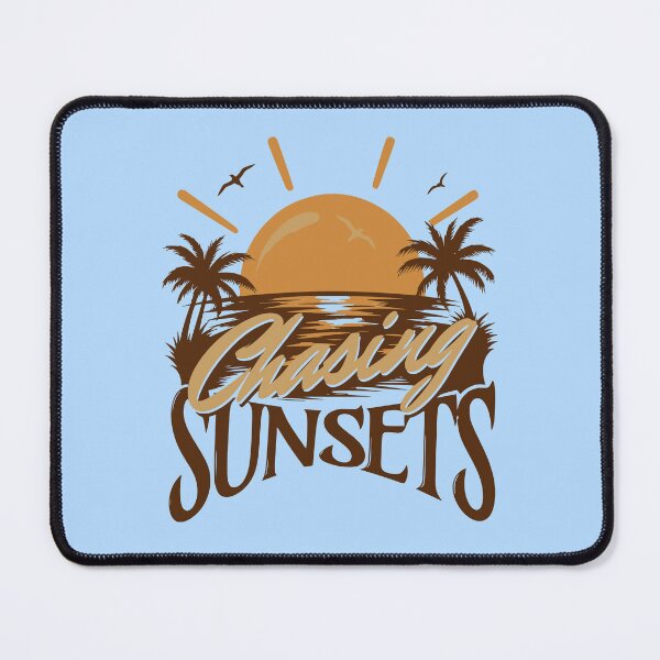 Item preview, Chasing Sunsets Earthy Brown Vintage Boho Camping Design designed and sold by illeN-Art-World.