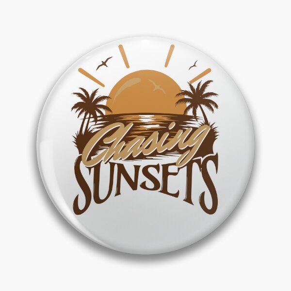 Item preview, Chasing Sunsets Earthy Brown Vintage Boho Camping Design designed and sold by illeN-Art-World.