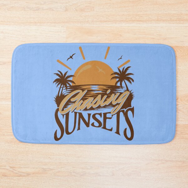 Item preview, Chasing Sunsets Earthy Brown Vintage Boho Camping Design designed and sold by illeN-Art-World.