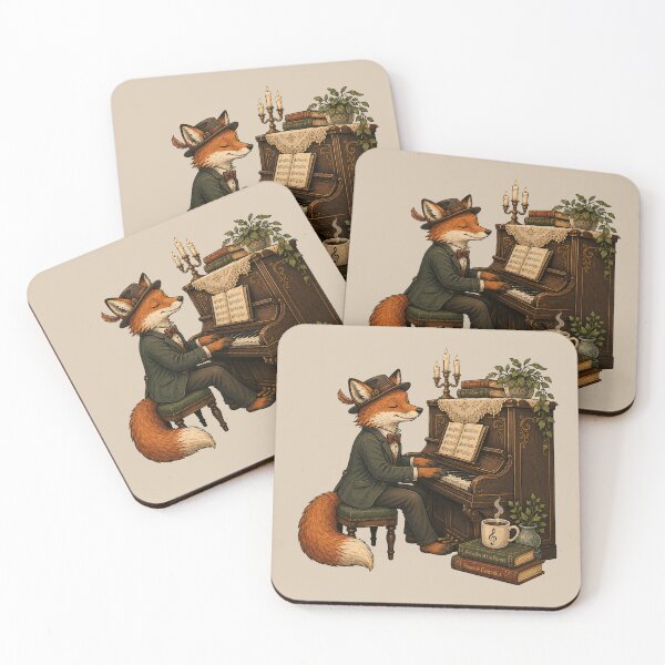 Item preview, Woodland Piano Dreams designed and sold by Safe Haven Pets.