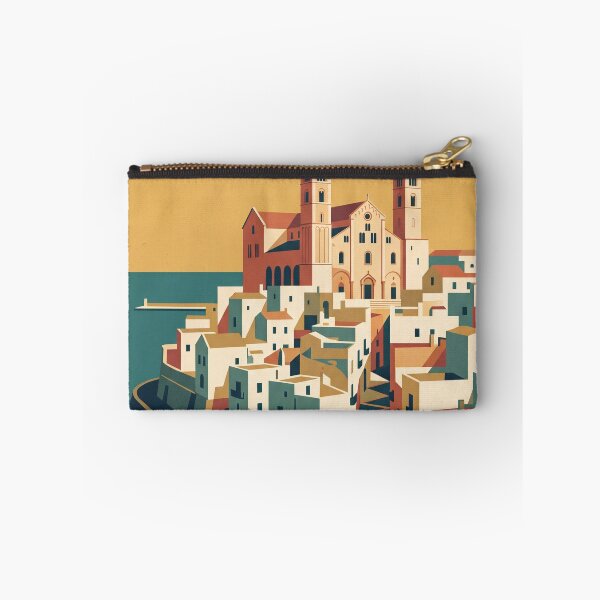 Item preview, Bari Italy Vintage Travel Poster designed and sold by Bomax121.