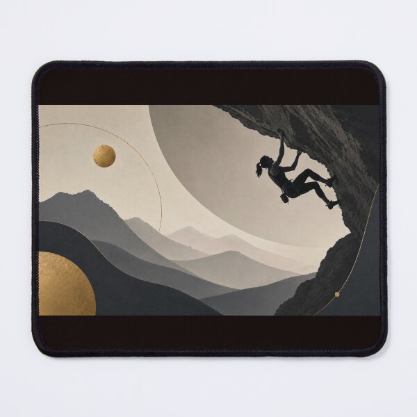 Item preview, Rock Climbing Essence - woman - 01 designed and sold by AcornAndPebble.