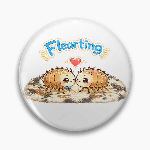 Item preview, Fleas in love designed and sold by Color-inch.