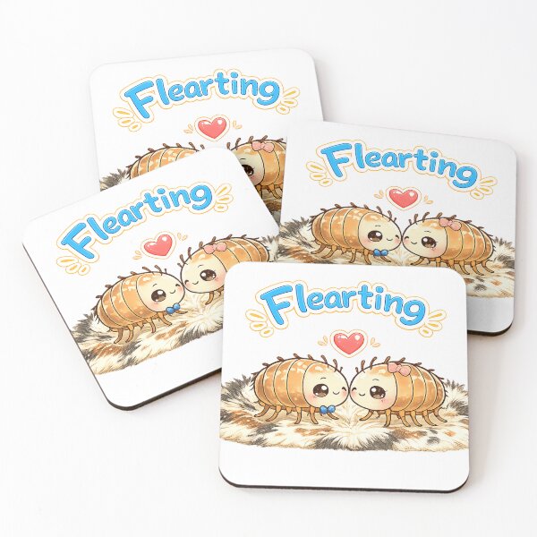 Item preview, Fleas in love designed and sold by Color-inch.