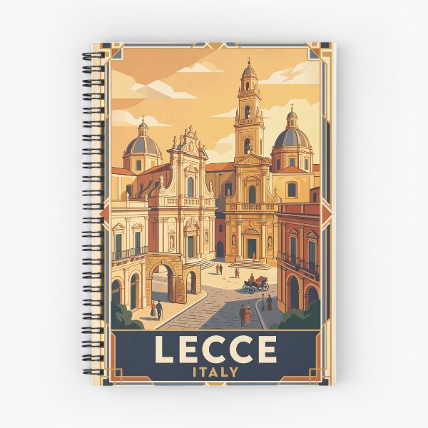 Item preview, Lecce Italy Vintage Travel Poster designed and sold by Bomax121.