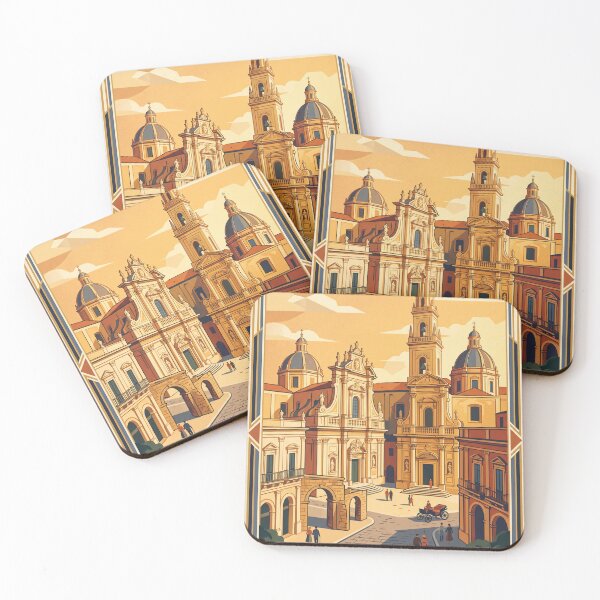Item preview, Lecce Italy Vintage Travel Poster designed and sold by Bomax121.