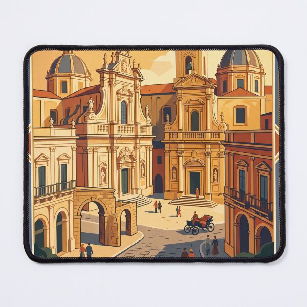 Item preview, Lecce Italy Vintage Travel Poster designed and sold by Bomax121.