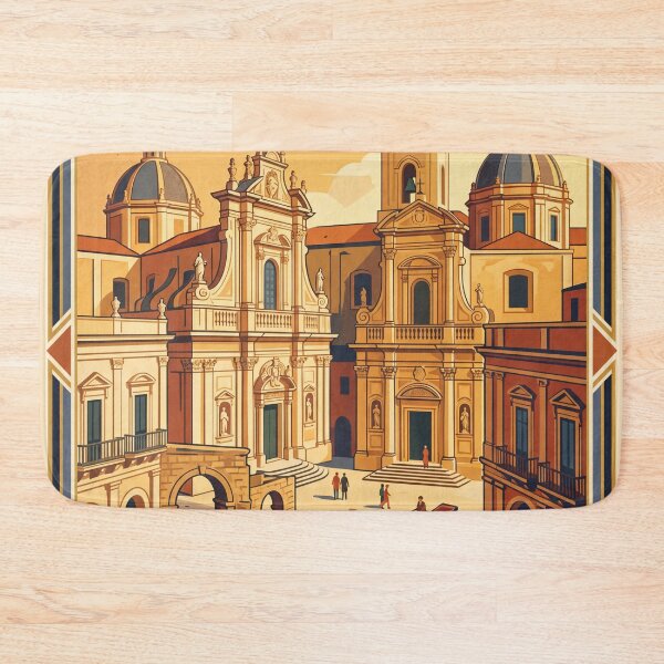 Item preview, Lecce Italy Vintage Travel Poster designed and sold by Bomax121.