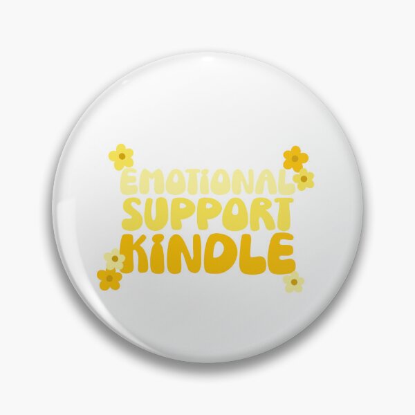 Item preview, Emotional Support Kindle Yellow Flowers designed and sold by letizzart designs.
