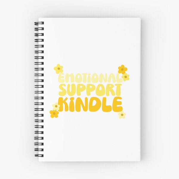 Item preview, Emotional Support Kindle Yellow Flowers designed and sold by letizzart designs.