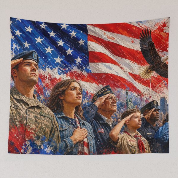 Item preview, American salute designed and sold by The King's general goods.