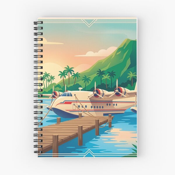 Item preview, Vintage Tropical Seaplane designed and sold by Design-Illusi0n.