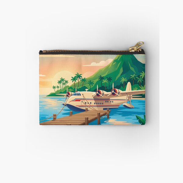 Item preview, Vintage Tropical Seaplane designed and sold by Design-Illusi0n.