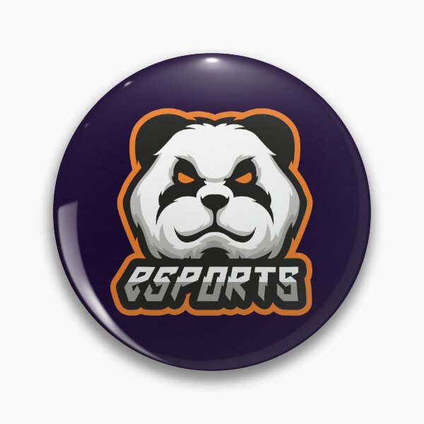 Item preview, Panda Esports Gaming Mascot Logo – Cute Fierce Gamer Design designed and sold by MerlinWear.