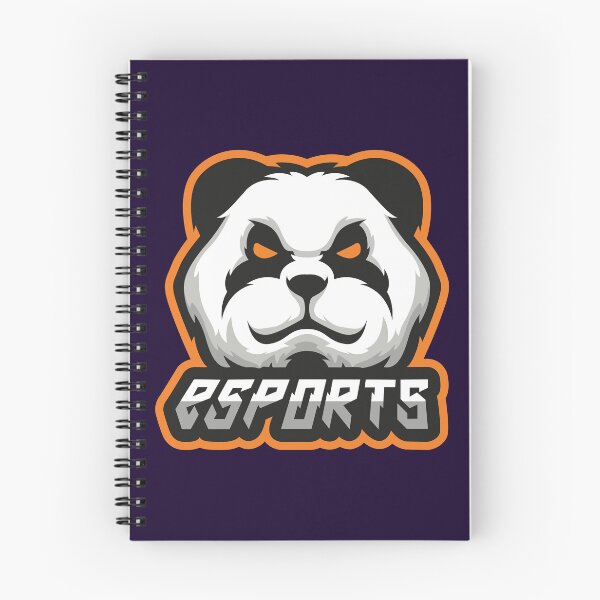 Item preview, Panda Esports Gaming Mascot Logo – Cute Fierce Gamer Design designed and sold by MerlinWear.