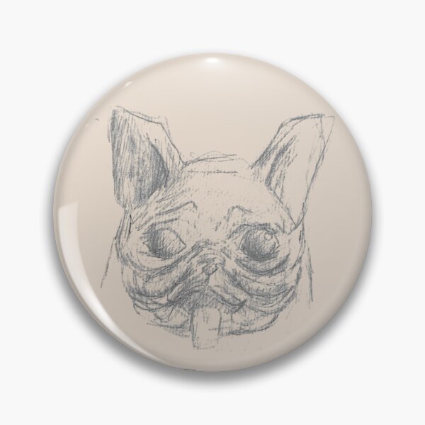 Item preview, Tao French Bulldog Gift Dog Pet Portait Pencil Sketch Original Beige Classic Sketchbook designed and sold by BOKEbyTC.