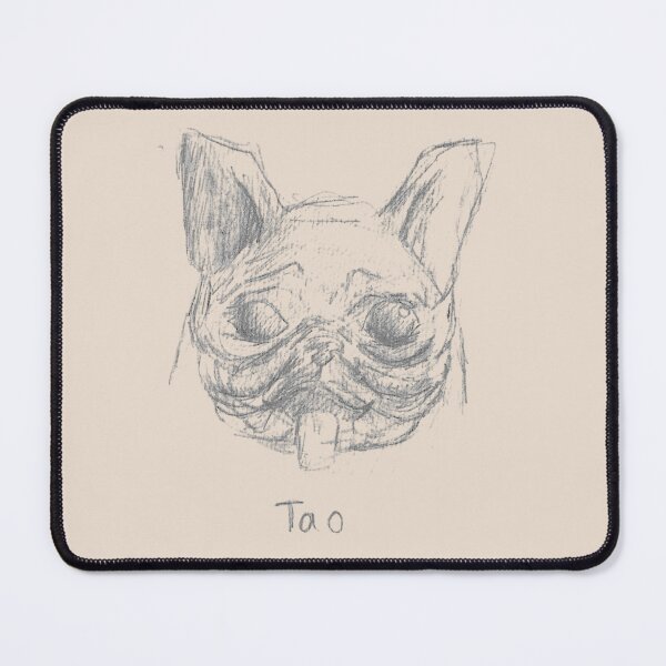 Item preview, Tao French Bulldog Gift Dog Pet Portait Pencil Sketch Original Beige Classic Sketchbook designed and sold by BOKEbyTC.
