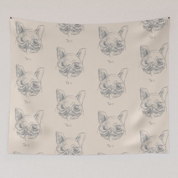 Item preview, Tao French Bulldog Gift Dog Pet Portait Pencil Sketch Original Beige Classic Sketchbook designed and sold by BOKEbyTC.