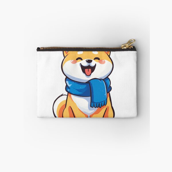 Item preview, Shiba Inu Scarf Cute Kawaii Doge designed and sold by StickerMan17.