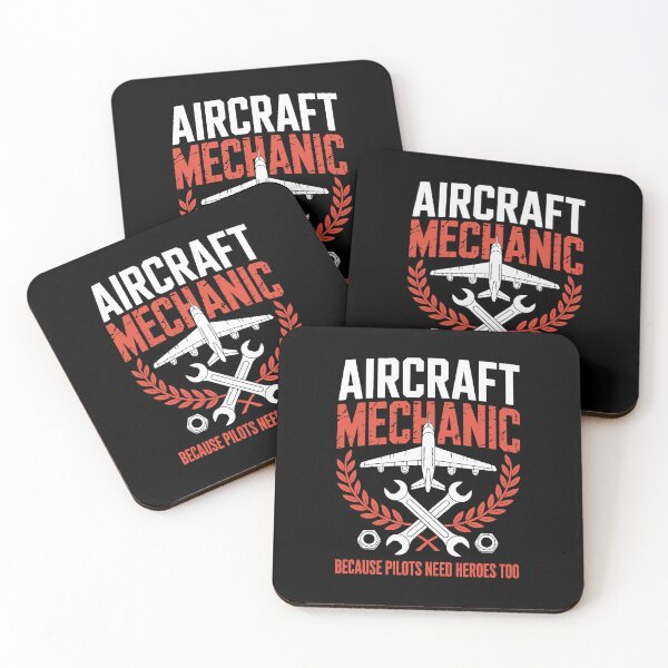 Item preview, AIRCRAFT MECHANIC – BECAUSE PILOTS NEED HEROES TOO designed and sold by jkrphoto.