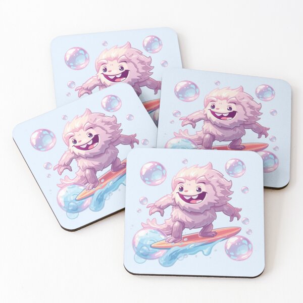Item preview, Bubble Beast Sticker | Cute Fantasy Monster Blowing Giant Bubbles designed and sold by Stylestickers55.
