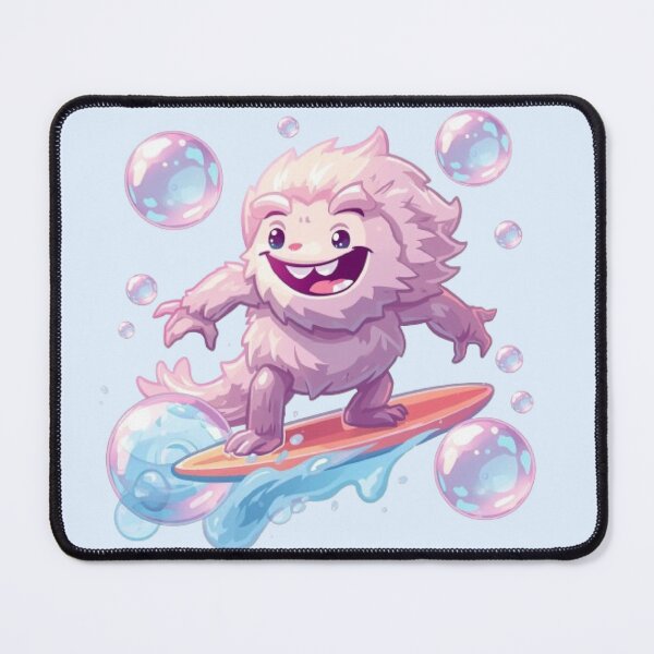 Item preview, Bubble Beast Sticker | Cute Fantasy Monster Blowing Giant Bubbles designed and sold by Stylestickers55.