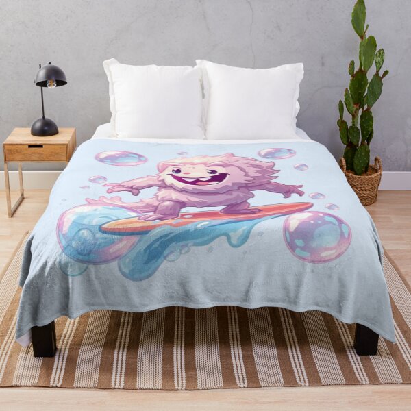 Item preview, Bubble Beast Sticker | Cute Fantasy Monster Blowing Giant Bubbles designed and sold by Stylestickers55.