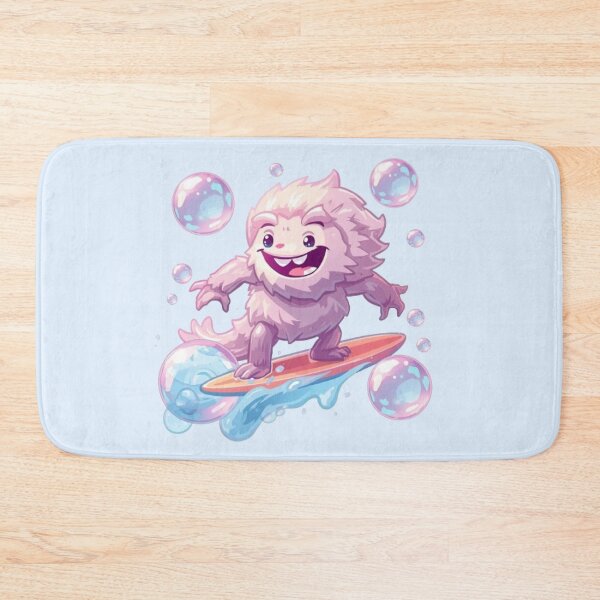Artikelvorschau, Bubble Beast Sticker | Niedliches Fantasy-Monster, das riesige Seifenblasen bläst entworfen und verkauft von Stylestickers55.