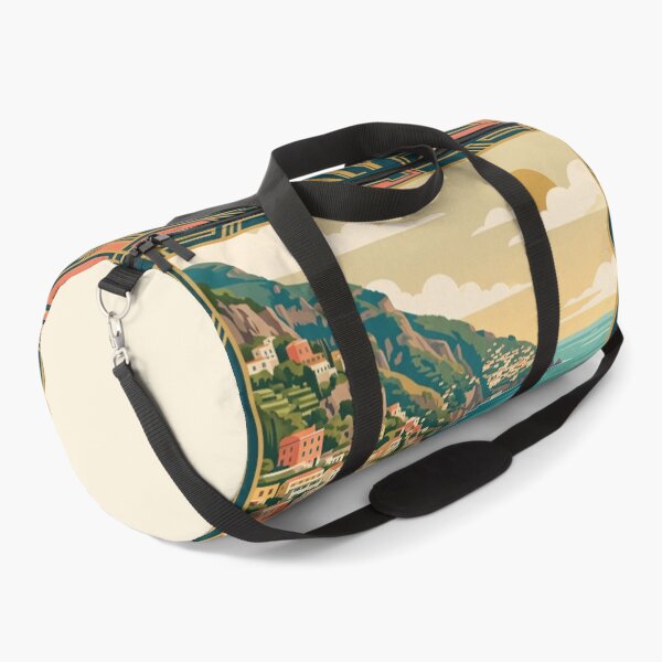 Item preview, Positano Italy Vintage Travel Poster designed and sold by Bomax121.