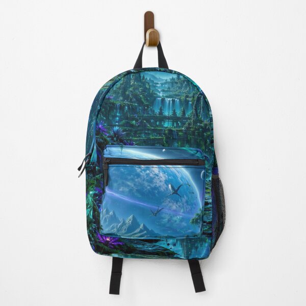 Item preview, Lost Alien Civilization Jungle Landscape designed and sold by Luminous Wilds.