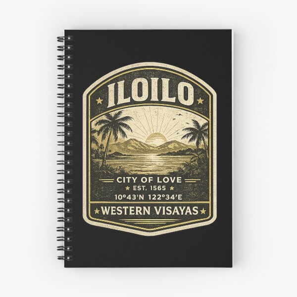 Item preview, Iloilo Philippines Vintage Travel Badge | City of Love Sunset Retro Patch designed and sold by getpressedshirt.