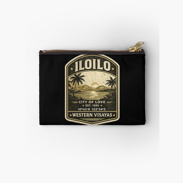 Item preview, Iloilo Philippines Vintage Travel Badge | City of Love Sunset Retro Patch designed and sold by getpressedshirt.