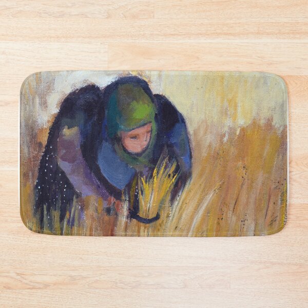 Item preview,  Rustic Harvest Woman -acrylic art designed and sold by MiCarmoart.