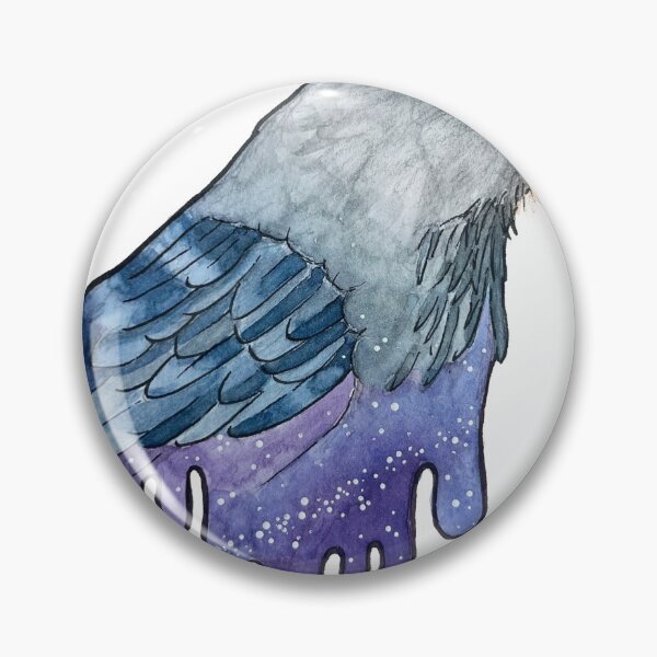 Item preview, Space Raven designed and sold by ThreeRavenArt.