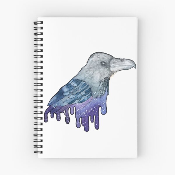 Item preview, Space Raven designed and sold by ThreeRavenArt.