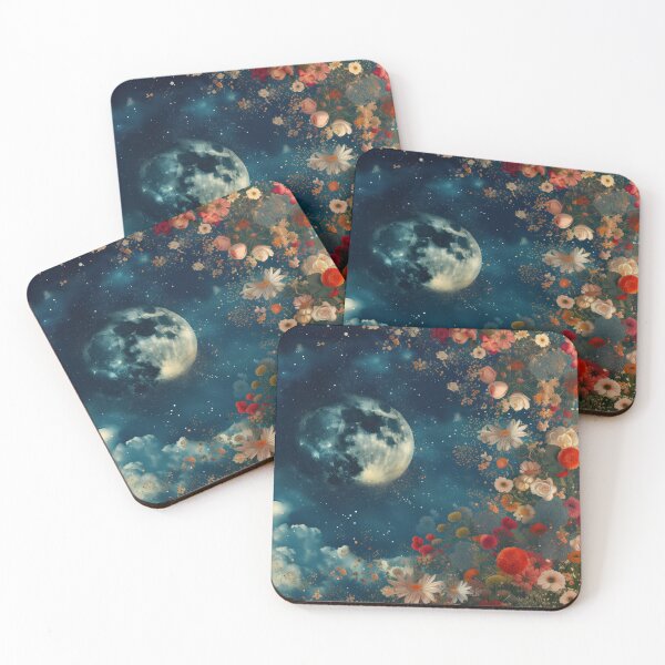 Item preview, Flower Explosion in the Moonlight designed and sold by Soft Oddity.