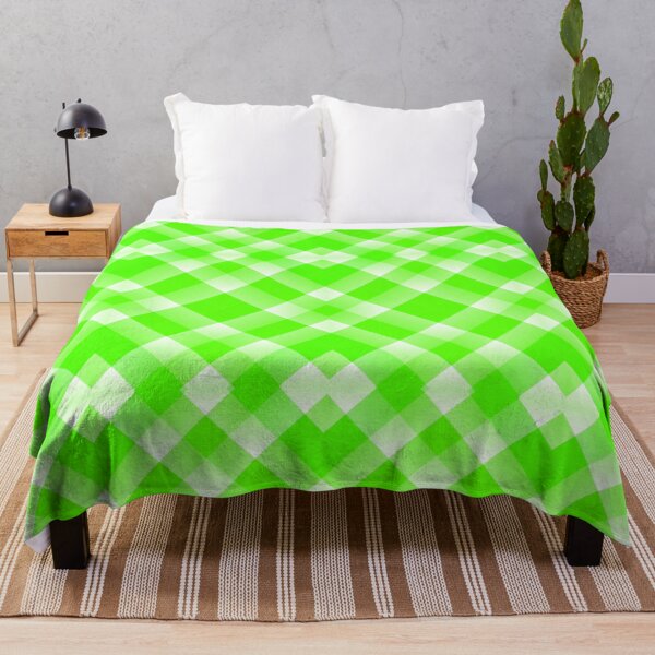 Item preview, Lime Green Plaid Pattern designed and sold by TedraOrtega.