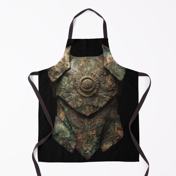 Item preview, Green and Gold Fantasy Armor designed and sold by Bernard Santora.