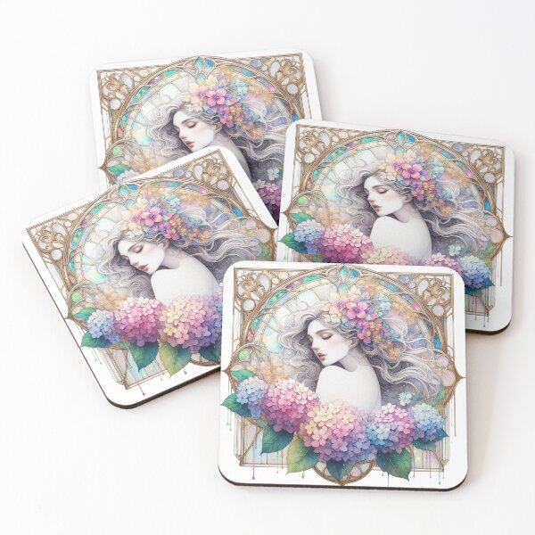 Item preview, Stained Glass Garden Muse designed and sold by EdicrisR.
