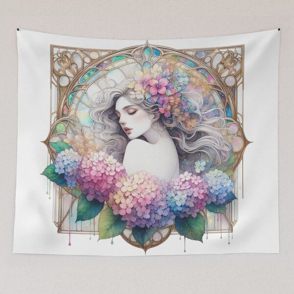 Item preview, Stained Glass Garden Muse designed and sold by EdicrisR.