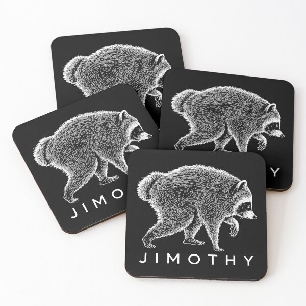 Item preview, Jimothy RIP Viral Raccoon Seattle Icon designed and sold by IsaacDreams.