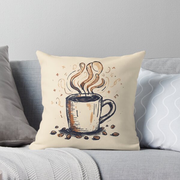 Item preview, Brew Until Illegible Funny Coffee Lover Tee designed and sold by PlanningPress.