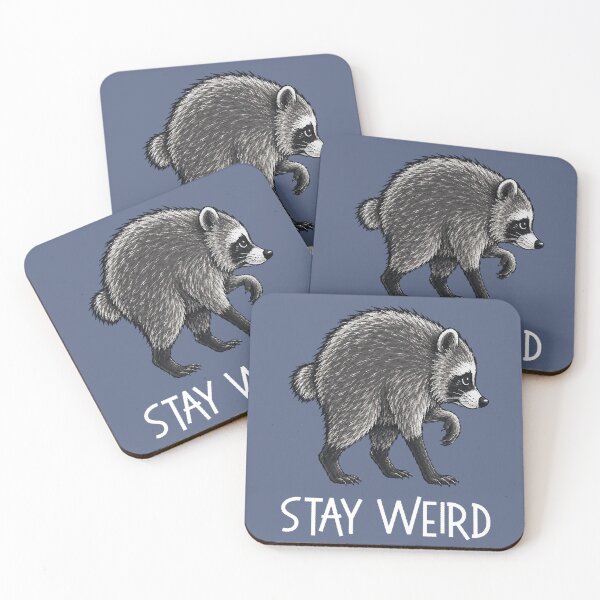 Item preview, Jimothy Stay Weird RIP Viral Raccoon Seattle Icon designed and sold by IsaacDreams.