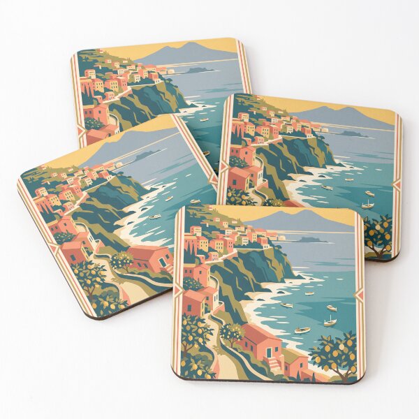 Item preview, Sorrento Italy Vintage Travel Poster designed and sold by Bomax121.