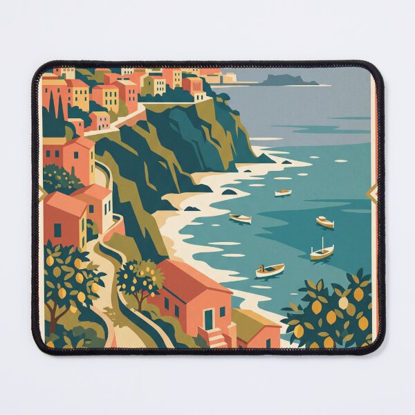 Item preview, Sorrento Italy Vintage Travel Poster designed and sold by Bomax121.