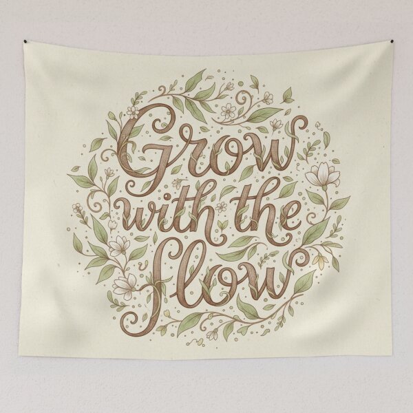 Item preview, Grow with the flow 2 designed and sold by AnonimusDesigns.