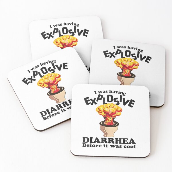 Item preview, I was Having Explosive Diarrhea Before It was Cool Funny designed and sold by NinigFox.