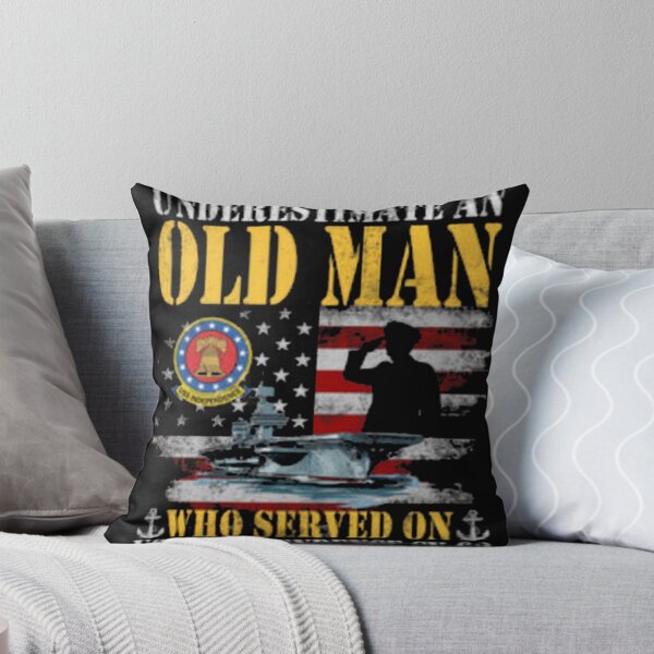 Item preview, Never Underestimate An Old Man Uss Independence Cv designed and sold by BABA1655.