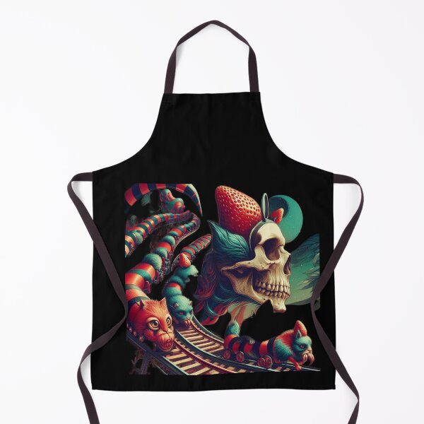 Item preview, Strawberry Skull and Cat Head Rollercoaster Track designed and sold by LujziWorld.