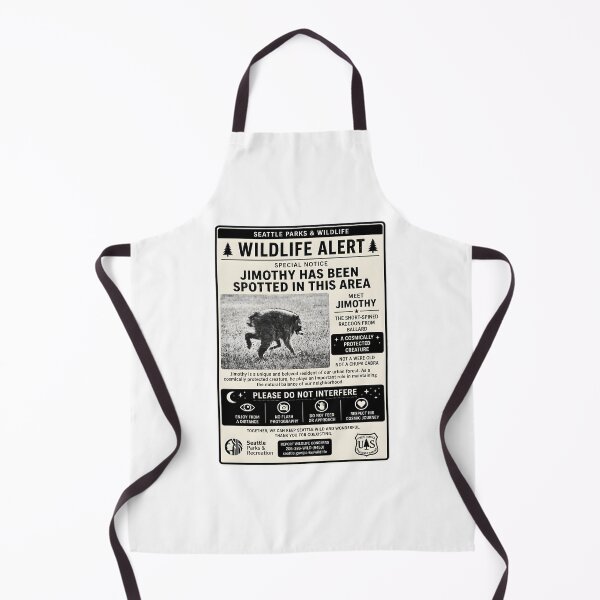 Item preview, Jimothy Raccoon Wildlife Alert designed and sold by dat-graffiti.